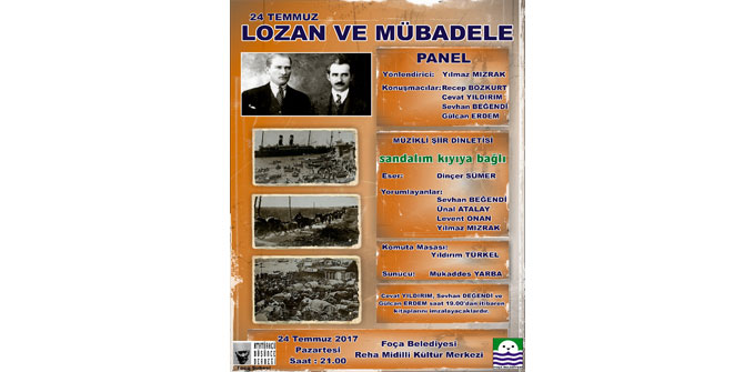FOÇA’DA PANEL VE MÜZİKLİ ŞİİR DİNLETİSİ