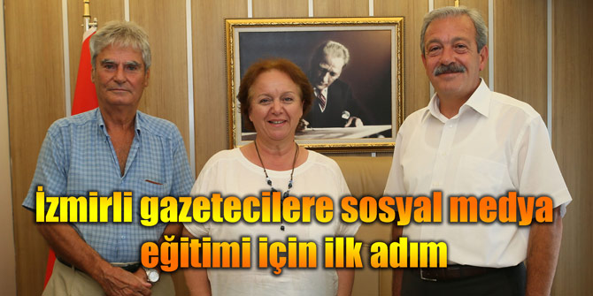 İzmirli gazetecilere sosyal medya eğitimi için ilk adım
