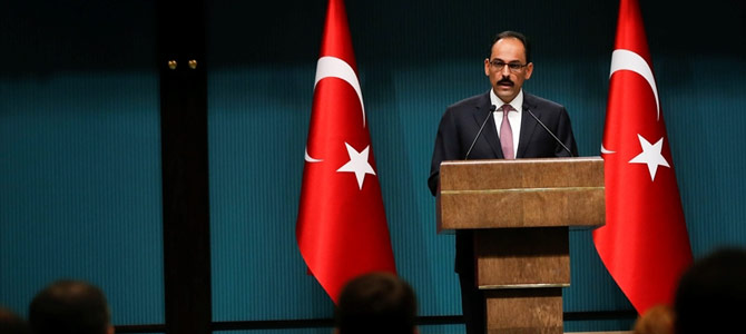 Kalın'dan müjde: "Bu iş büyük oranda bitmiştir"