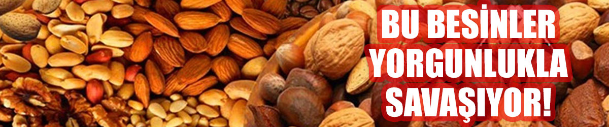 Yorgunlukla savaşan besinler