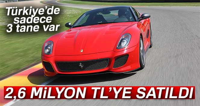 2,6 milyon TL’ye satıldı
