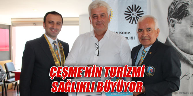 Çeşme'nin turizmi sağlıklı büyüyor