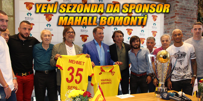 Göztepe'de yeni sezonda da sponsor Mahall Bomonti