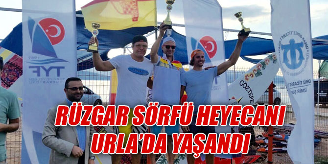 Rüzgar Sörfü heyecanı Urla’da yaşandı