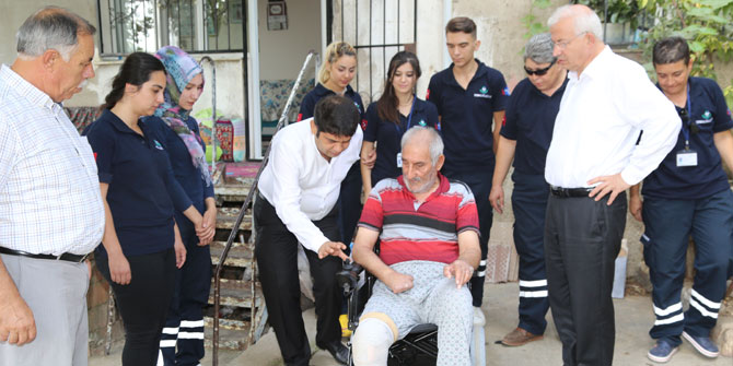 Başkan'dan anlamlı ziyaret