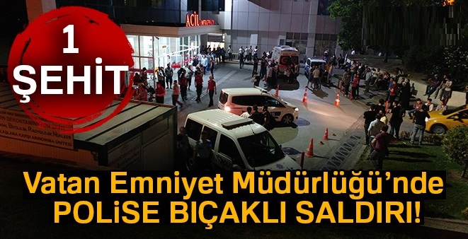 Emniyet'te polise saldırı!