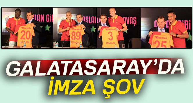 Galatasaray’da imza şov