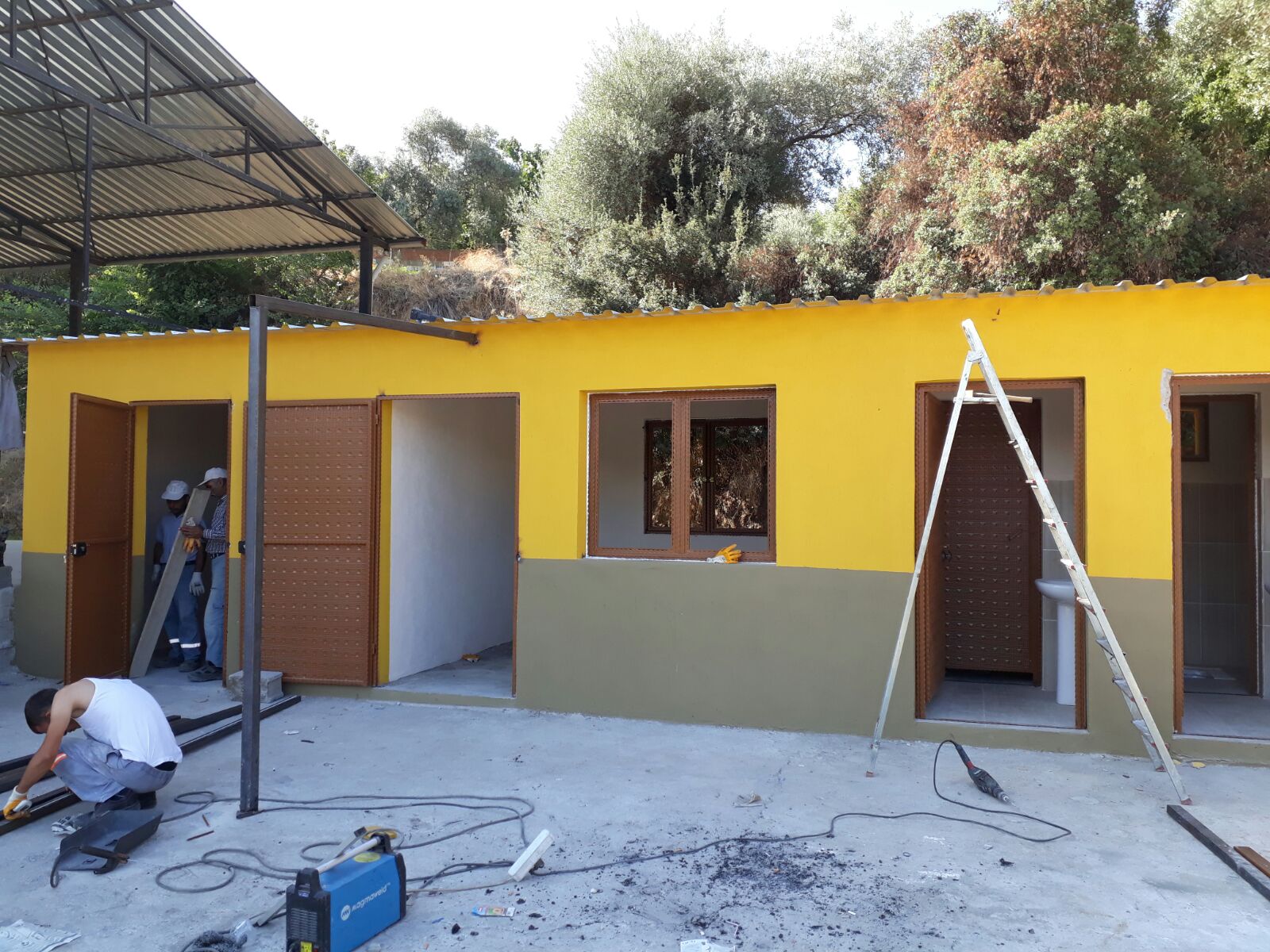 ŞAHNALI VE YILMAZKÖY'E EK BİNA YAPILDI