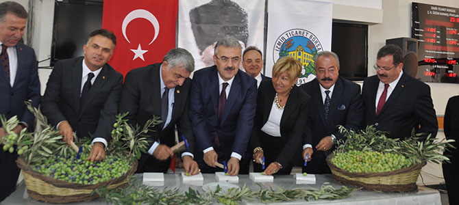 İzmir Ticaret Borsası’nda (İTB) Zeytin ve zeytinyağı sezonu başladı