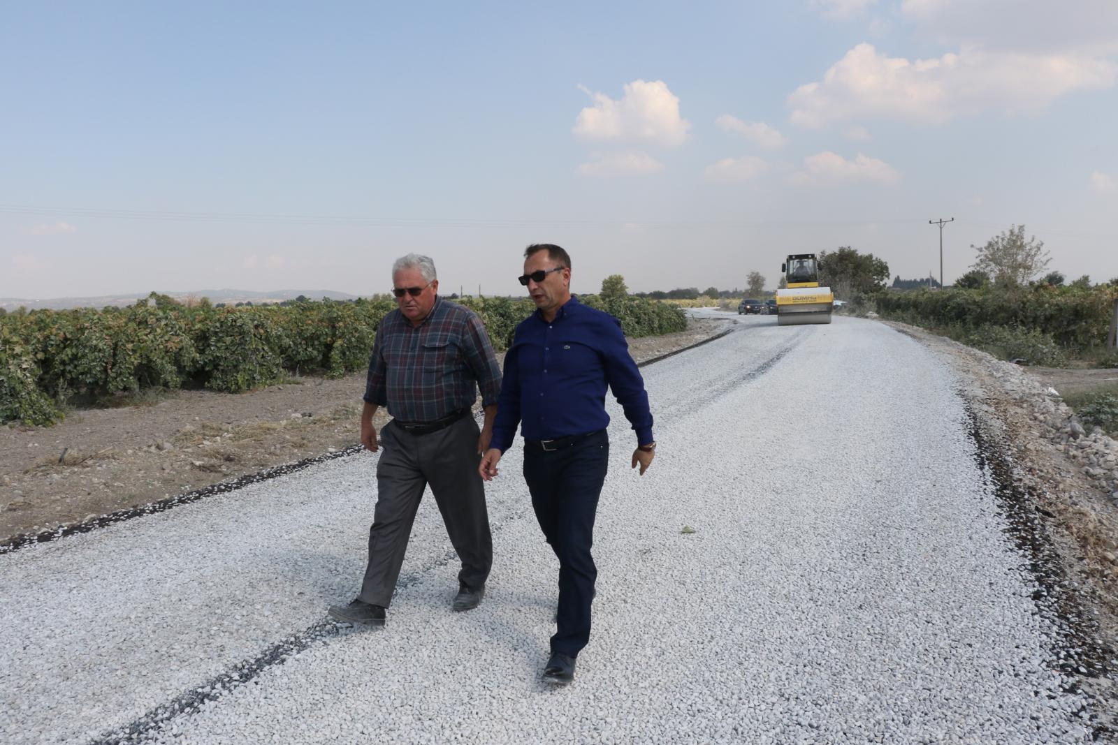 Adiloba-Paşaköy ve Paşaköy-Tepecik Yoluna Asfalt