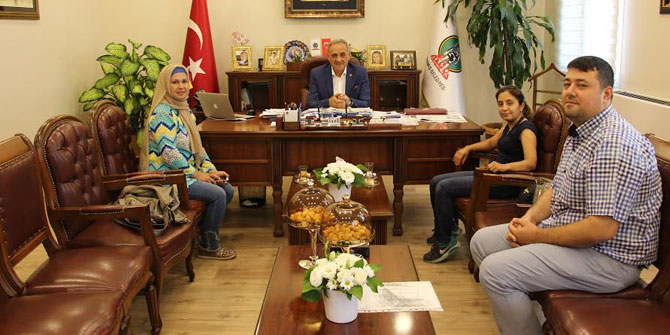 Başkan Badem’den Mutlu Çamlıbel’e destek