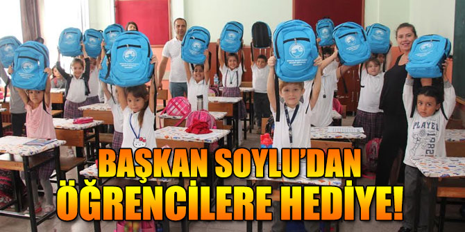 Başkan Soylu’dan Öğrencilere Kırtasiye Seti
