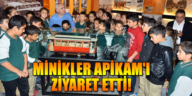 Minikler APİKAM'ı ziyaret etti