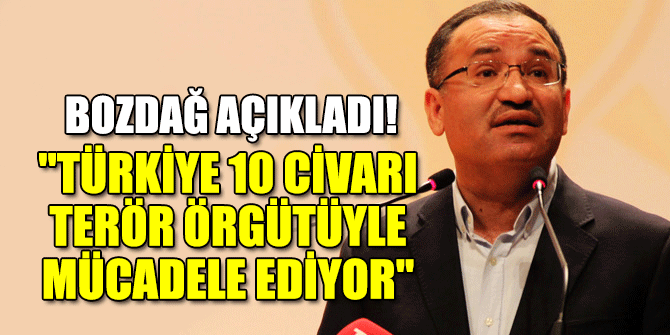 "Türkiye 10 civarı terör örgütüyle tek başına mücadele ediyor"