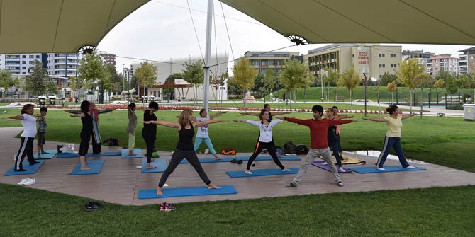 Sağlık için yoga, yoga için Kent Park