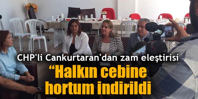 "Halkın cebine hortum indirildi"