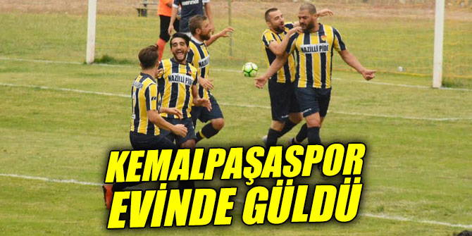 Kemalpaşaspor  Evinde Gülmeyi Başardı