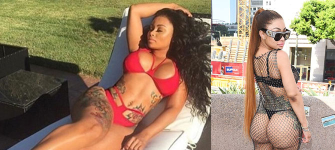 Blac Chyna çıplaklığı abarttı