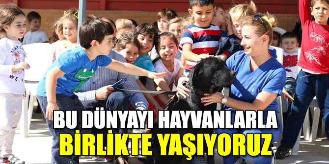 Bu dünyayı hayvanlarla birlikte yaşıyoruz