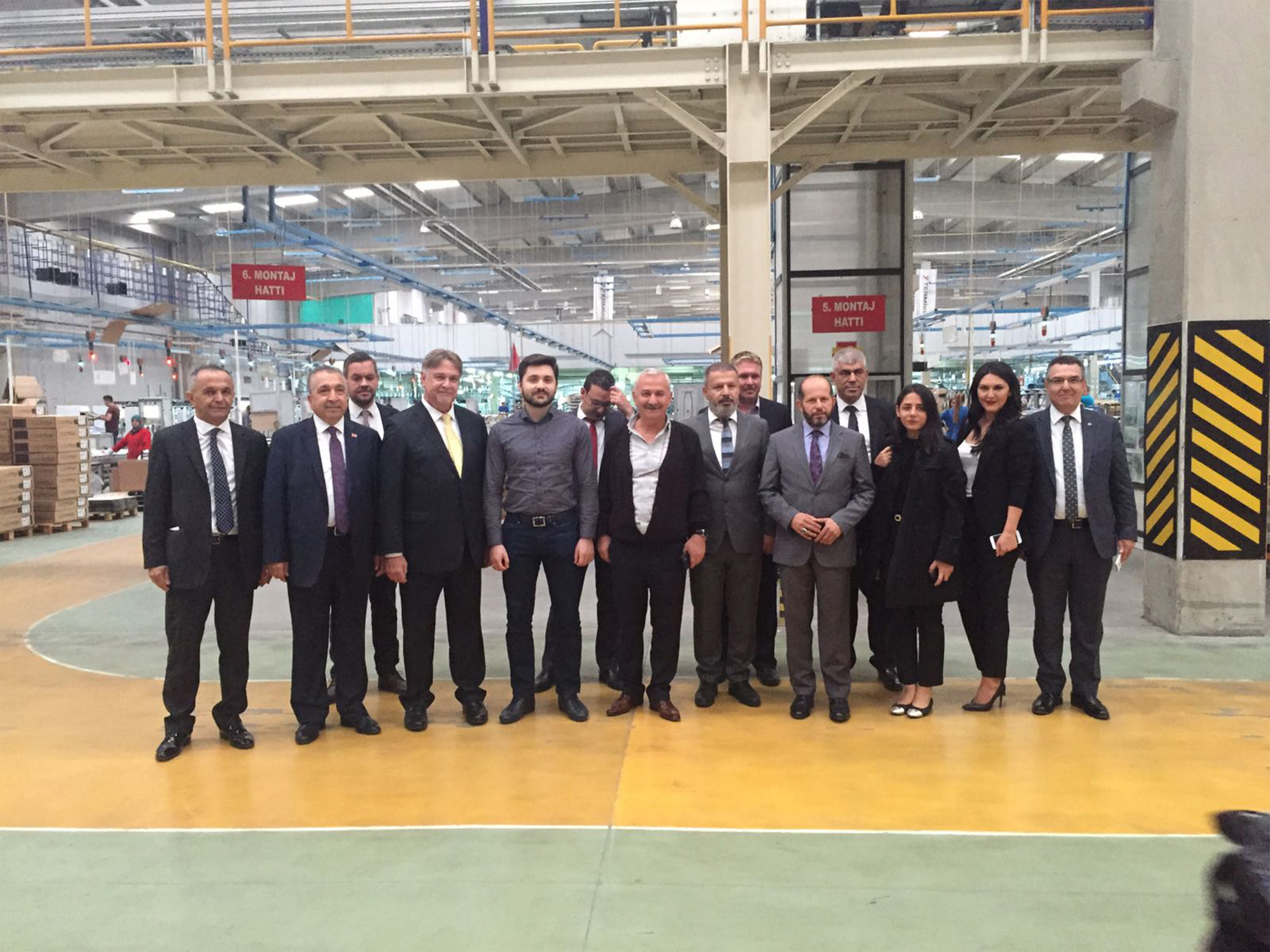KIBRIS SANAYİ ODASI HEYETİ TERMİKEL’İ ZİYARET ETTİ