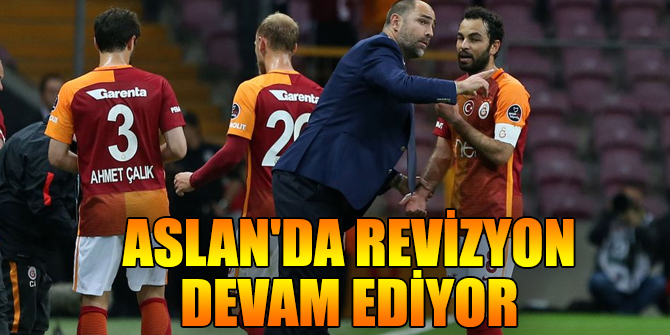Aslan'da revizyon devam ediyor