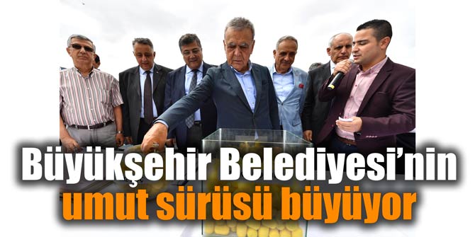 Büyükşehir Belediyesi’nin umut sürüsü büyüyor