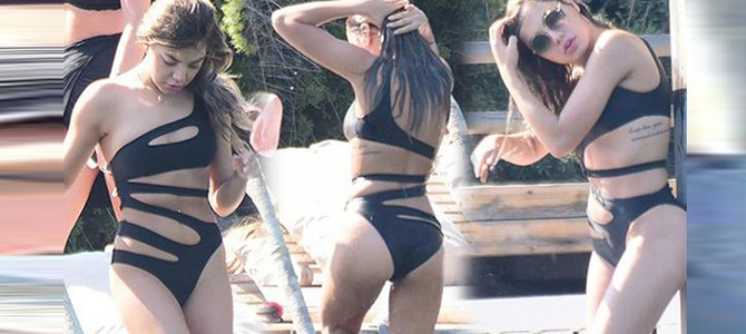 Yalnızken bile jartiyerli