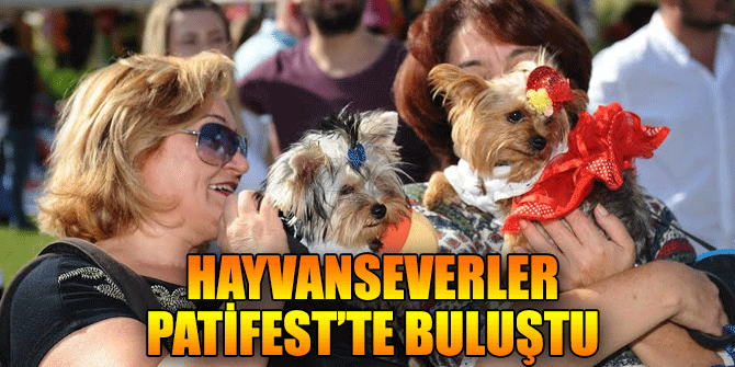 Karşıyaka'da hayvanseverler Patifest’te buluştu