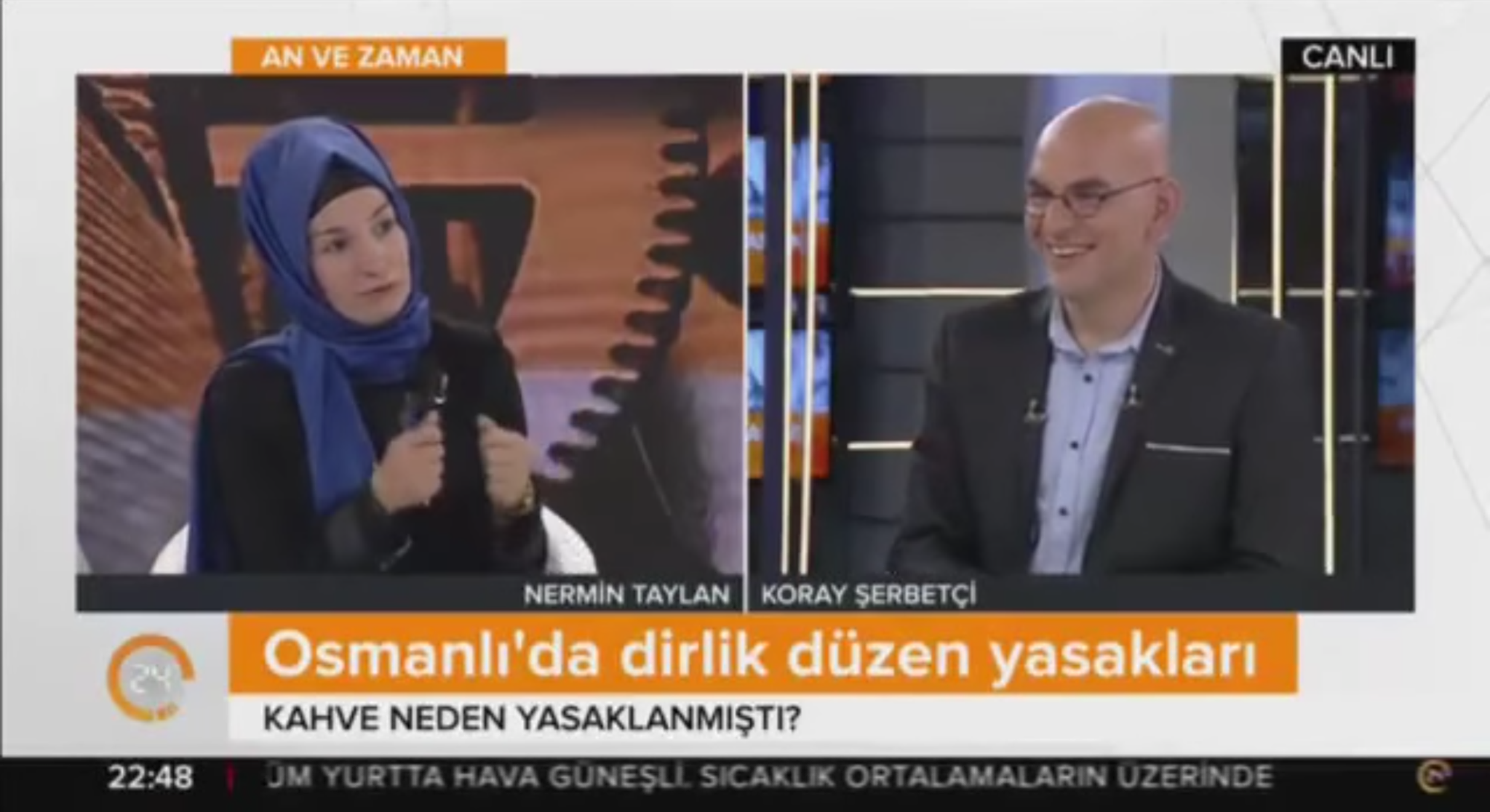 Nermin Taylan, Tarihçi An ve Zaman’da ‘Osmanlı da Yasakları’ Konuştu!