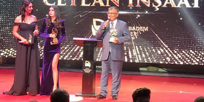 Ceylan İnşaat ‘Yılın Kurumsal Şirketi’ ödülünü aldı