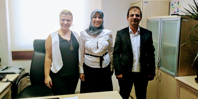 Zehra Hoşgeldi’ye hayırlı olsun ziyareti