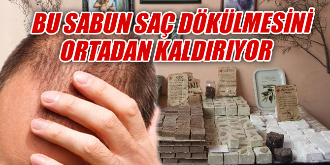 Bu sabun saç dökülmelerine birebir!