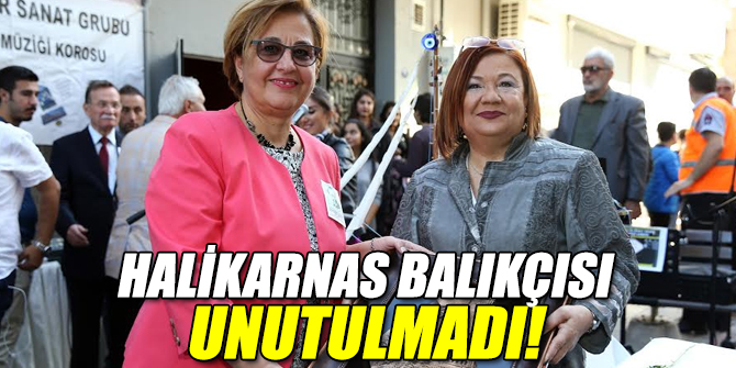 Konak'ta Halikarnas Balıkçısı unutulmadı