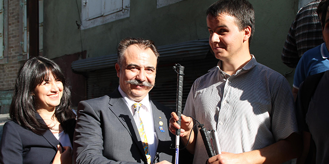 Rotary Kulübü Görmeyenlere Göz Oldular