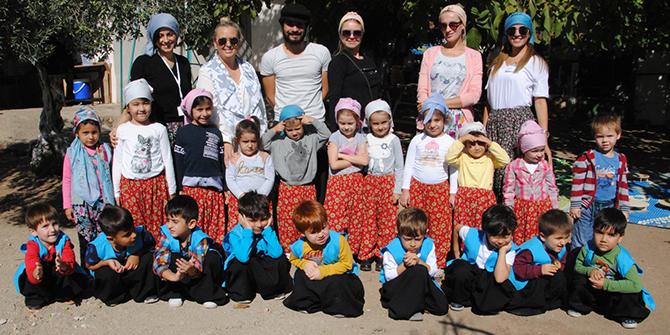 Öğrenciler köy hayatını yaşayarak öğrendiler