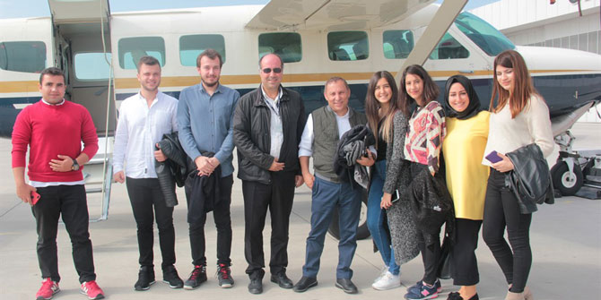 REYSAŞ, ÖĞRENCİLERİ UÇURDU