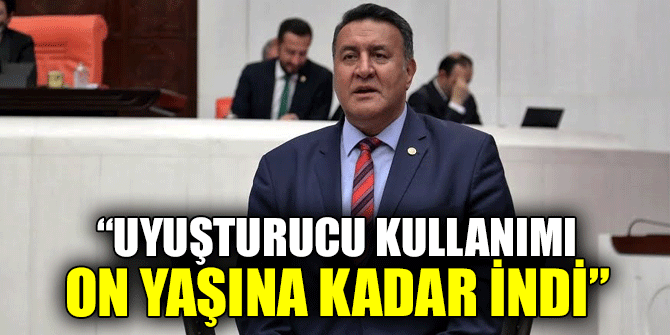 “UYUŞTURUCU KULLANIMI ON YAŞINA KADAR İNDİ”