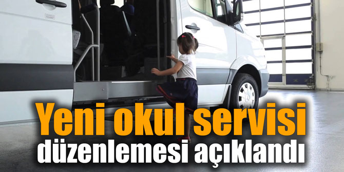 Flaş... Yeni okul servisi düzenlemesi açıklandı