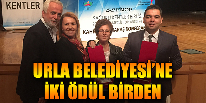 Urla Belediyesi’ne iki ödül birden geldi