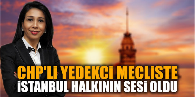 CHP'Lİ YEDEKCİ MECLİSTE İSTANBUL HALKININ SESİ OLDU