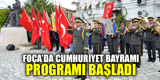 CUMHURİYET BAYRAMI PROGRAMI BAŞLADI