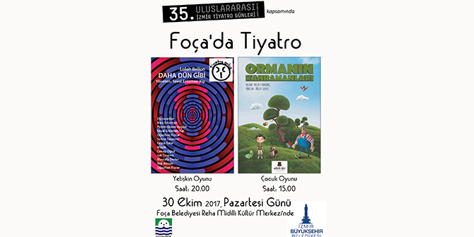 FOÇA’DA TİYATRO GÜNLERİ BAŞLADI