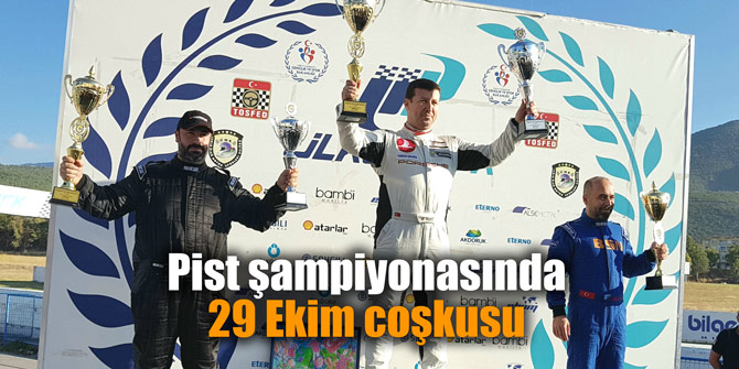 Pist şampiyonasında 29 Ekim coşkusu