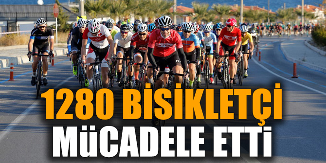 1280 BİSİKLETÇİ MÜCADELE ETTİ