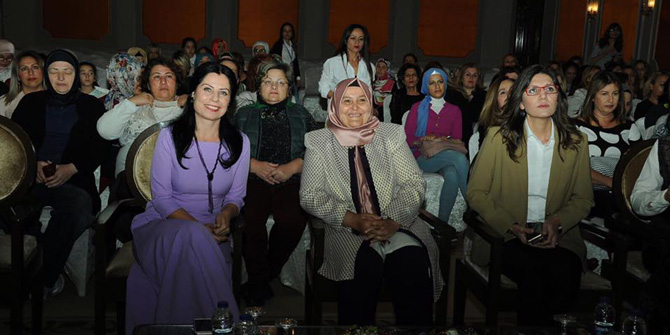 “Güçlü Kadın, Öncü Kadın” sloganıyla Kuşadası’nda bir araya geldiler