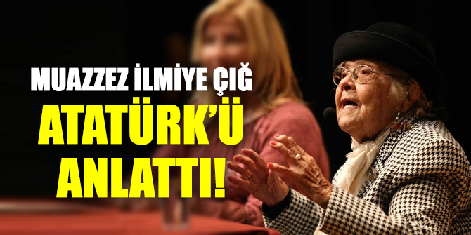 Karşıyaka’da Muazzez İlmiye Çığ izdihamı yaşandı