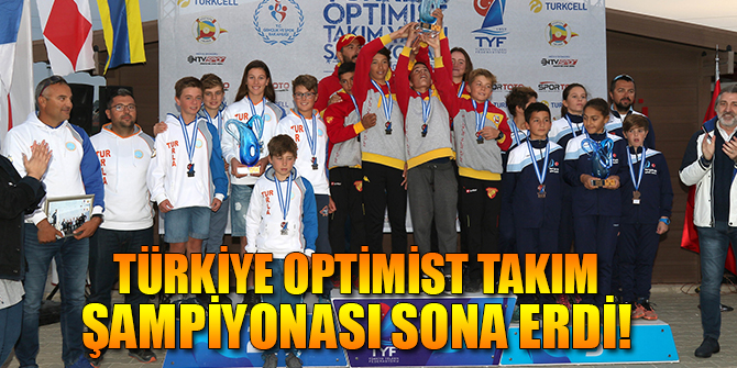 Türkiye Optimist Takım Şampiyonası sonlandı