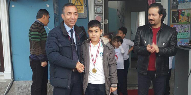 Oğuzhan Özkaya İlkokulu’nun Gururu