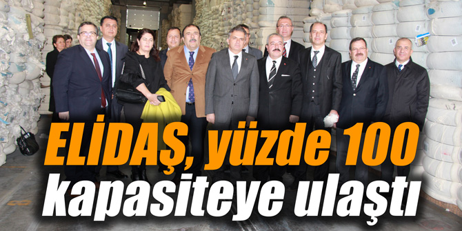 ELİDAŞ, yüzde 100 kapasiteye ulaştı