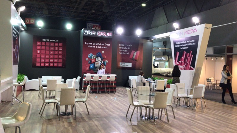 CRM Medya, dijital çözümleriyle Emlak Fuarı’nda